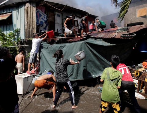 Paranaque, al sur de Manila.