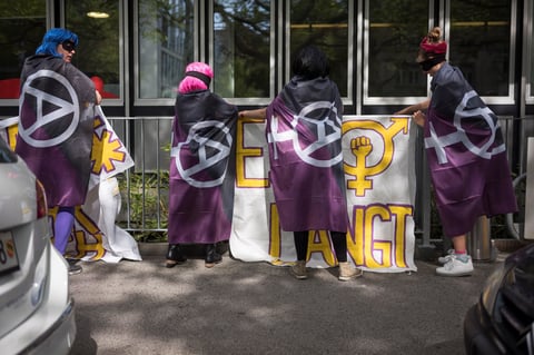 Las mujeres suizas celebran esta huelga cada 14 de junio.
