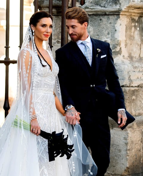 Sergio Ramos y Pilar Rubio se dan el 'Sí, acepto'