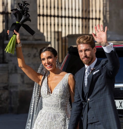 Sergio Ramos y Pilar Rubio se dan el 'Sí, acepto'