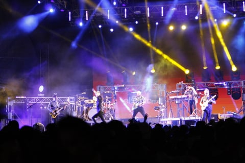 El evento culminó sin incidentes.
