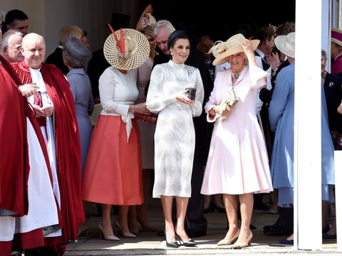 Acudieron también personalidades de la realeza española.