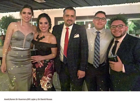 16062019 CONTENTOS.  Anett, Karen, Dr. Guerrero, Dr. Luján y Dr. David Rosas.