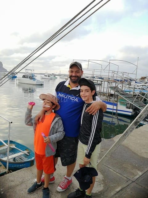 17062019 Vidal con sus hijos.