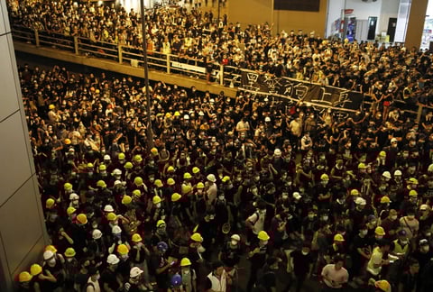 Cientos de personas volvieron a salir a las calles.