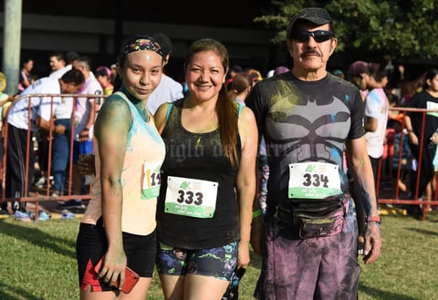 21062019 ATLETAS.  Ana Luisa, Ana Luisa y Ricardo.
