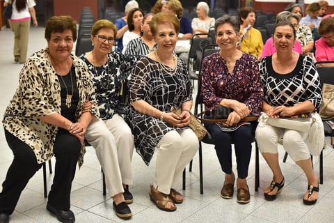 21062019 Martha, Celina, Luz Elena, Raquel y Rosario.