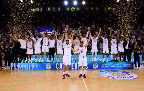 Real Madrid se proclama campeón en la Liga de Baloncesto de España