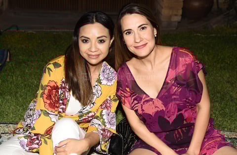 Iliana Pérez y Karina Sánchez