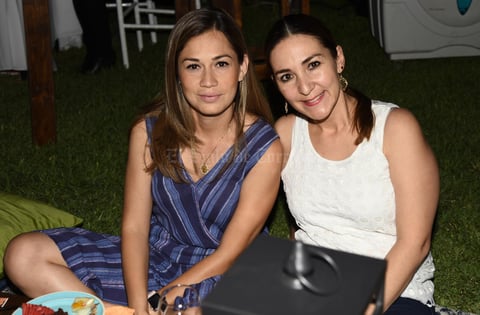 Mónica Gallegos y Marcela Muñoz