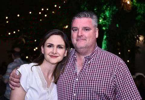 Bárbara Cofiño y Roberto Leal