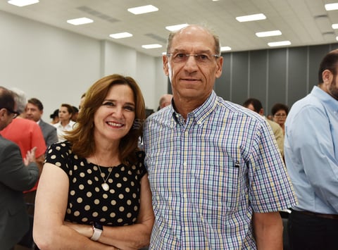 Cecilia Marroquín y Guillermo Murra
