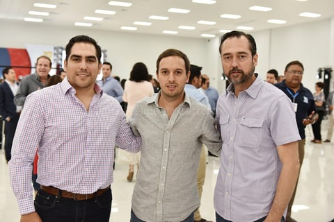 Mario, Fernando y Javier