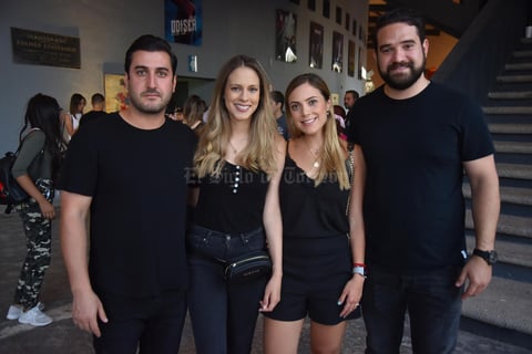 Eric, Elba, Ana Claudia y Jorge