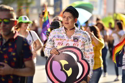 Sus integrantes salieron a las calles en favor de la diversidad.