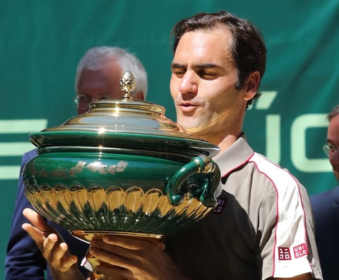 El suizo ganó el torneo de Halle.