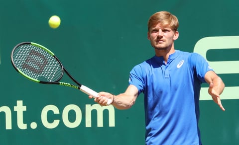 Goffin encajó la octava derrota en nueve encuentros ante Federer.