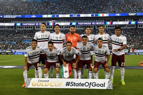 México vence a Martinica en la Copa Oro