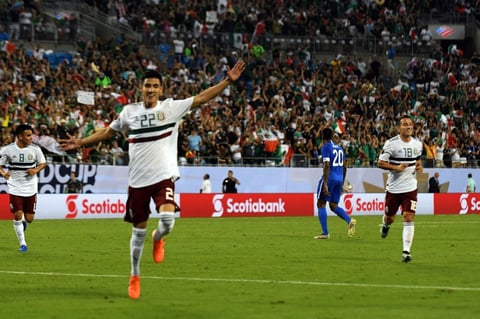 México vence a Martinica en la Copa Oro