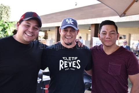 23062019 Charly Salinas, Frank Correa y Cristian Mijares.