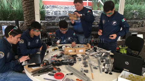 23062019 Equipo del Cervantes  representará a México en el Mundial del FIRST Global Challenge