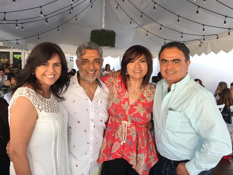 24062019 EN RECIENTE FESTEJO.  Magda, Gerardo, Gloria y Juan Carlos.