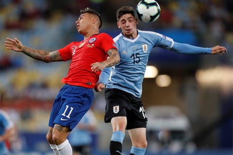 Uruguay derrota por la mínima a Chile