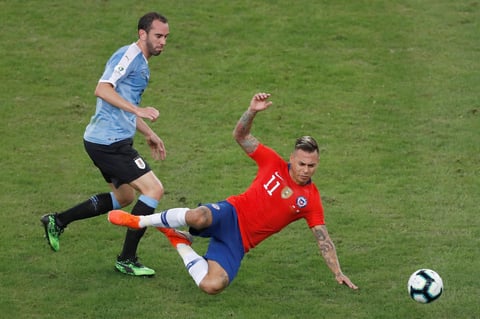 Uruguay derrota por la mínima a Chile