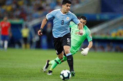 Uruguay derrota por la mínima a Chile