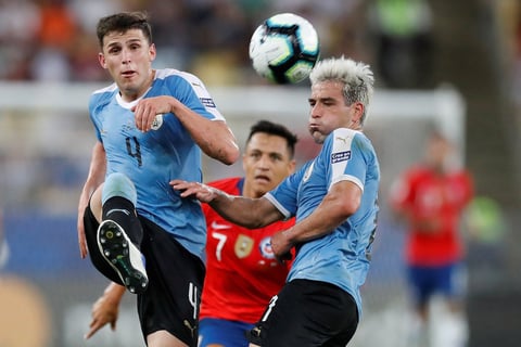 Uruguay derrota por la mínima a Chile