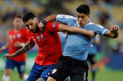 Uruguay derrota por la mínima a Chile