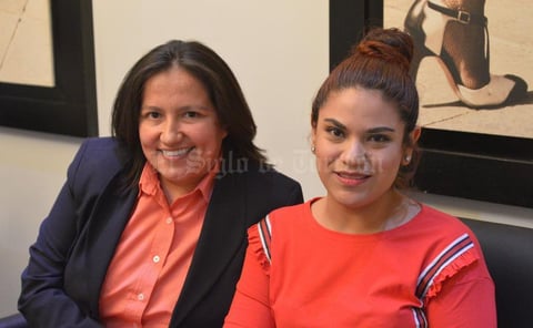 25062019 POSAN PARA LA FOTO.  Ancire Sánchez y Fabiola Ibarra.