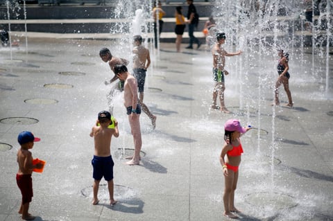 Algunas zonas registran valores insólitos en sus temperaturas.