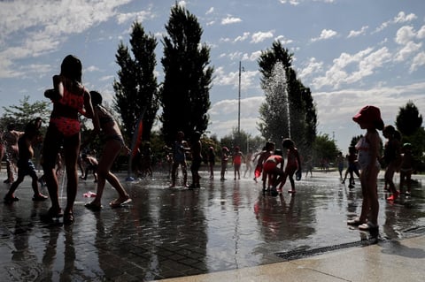 Parte de Europa sufre ya por una ola de calor.