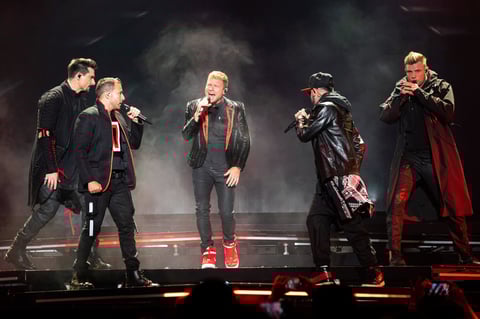 Backstreet Boys ofrecen concierto en el Sports Arena de Budapest