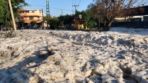 Sorprende granizada histórica a Guadalajara