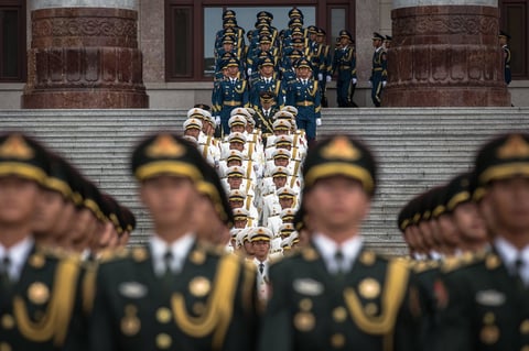Se realizó una magna ceremonia de bienvenida.