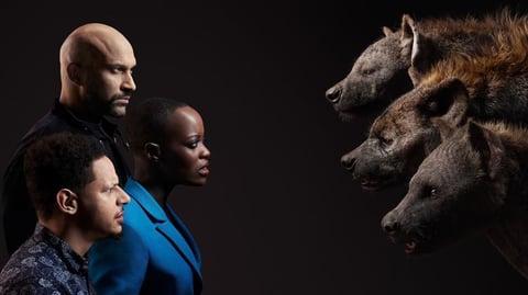 Keegan- Michael Key, Eric André y Florence Kasumba darán voz a las hienas.