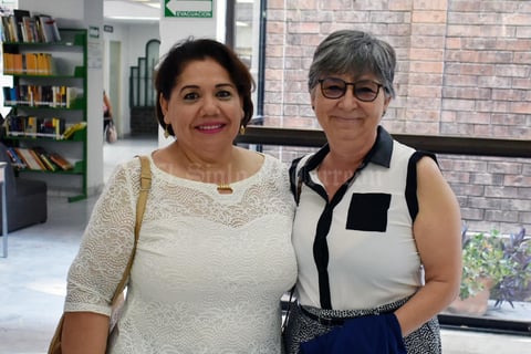 05072019 PRESENTACIóN DE LIBRO.  Patricia y Beatriz.