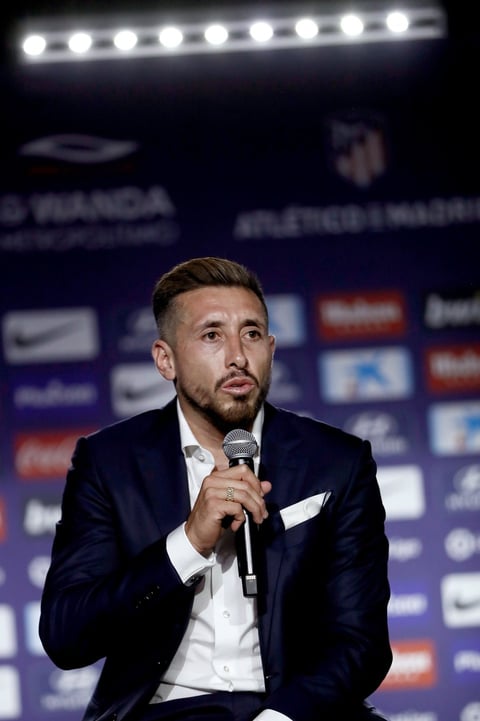 Presentan a Herrera con el Atlético de Madrid