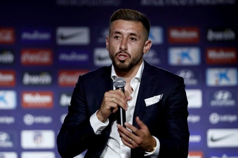 Presentan a Herrera con el Atlético de Madrid