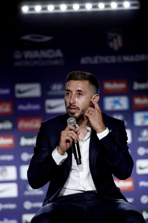 Presentan a Herrera con el Atlético de Madrid