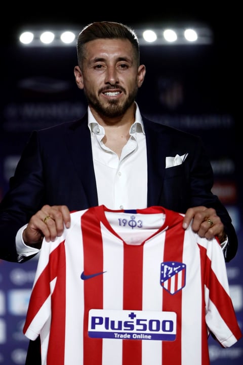 Presentan a Herrera con el Atlético de Madrid