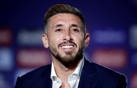Presentan a Herrera con el Atlético de Madrid