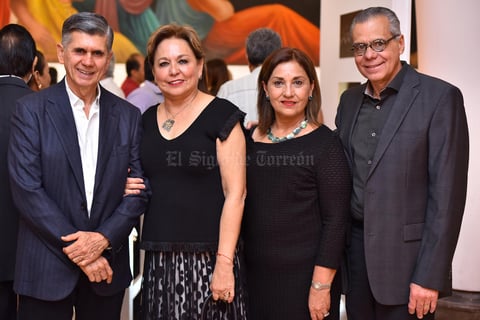 Jaime, Sofía, Mayela y Heriberto