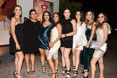 Mónica, Diana, Ana, Paulina, Renata, Mariana y Sofía