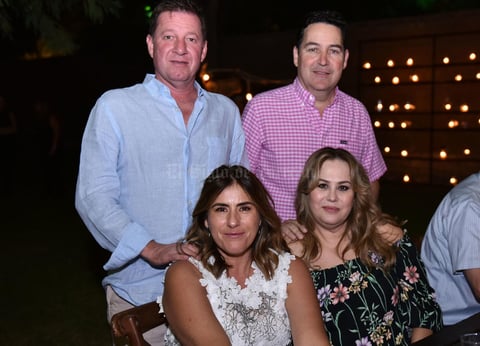Jaime, Marcela, Bárbara y Jaime