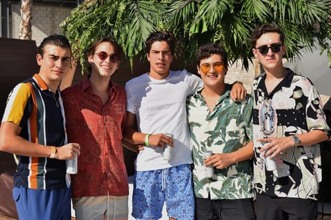 Daniel, Juanpis, Mauricio, Jaime y Oso