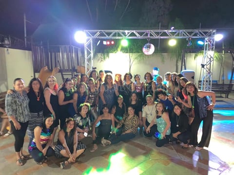 08072019 DIVERTIDO FESTEJO.  Marian de la Fuente de Reyes celebró su cumpleaños en compañía de familiares y amistades, quienes se la pasaron de lo mejor bailando y cantando toda la noche.