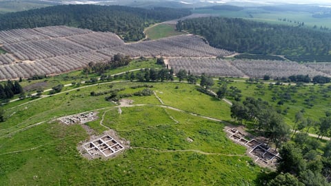 Localizada en el yacimiento de Khirbet a Rai, los arqueólogos han desenterrado evidencias de la existencia de los filisteos e israelitas.